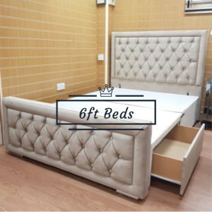 Hampton 6ft Super King Drawer Divan Bed